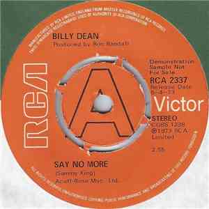 Billy Dean  - Say No More