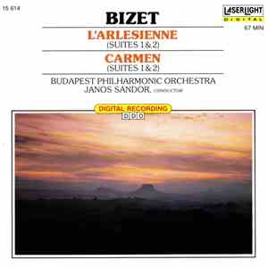 Bizet, Budapest Philharmonic Orchestra, Janos Sandor - L'Arlesienne - Carmen