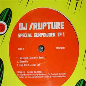 DJ /rupture - Special Gunpowder EP 1