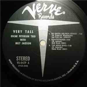 The Oscar Peterson Trio With Milt Jackson - Very Tall