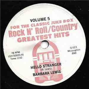 Barbara Lewis, Hank Williams - Hey, Good Lookin´ / Hello Stranger