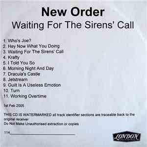 New Order - Waiting For The Sirens' Call
