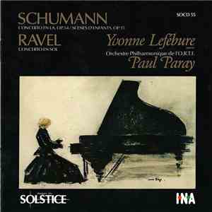 Schumann, Ravel, Yvonne Lefébure, Paul Paray - Schumann - Ravel