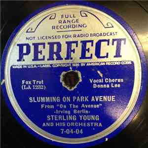 Sterling Young And His Orchestra - I've Got My Love To Keep Me Warm / Slumming On Park Avenue