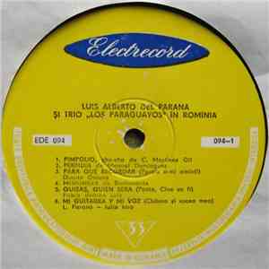 Luis Alberto Del Parana Și Trio „Los Paraguayos“ - Luis Alberto Del Parana Și Trio „Los Paraguayos“ În Romînia