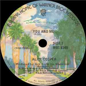 Alice Cooper  - You And Me