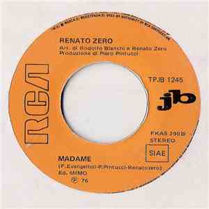 Renato Zero / Riccardo Cocciante - Madame / Margherita