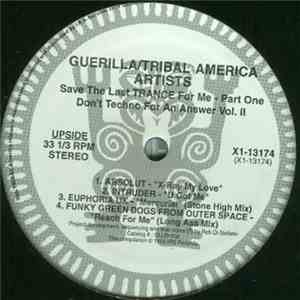 Various - Save The Last Trance For Me (Part One)