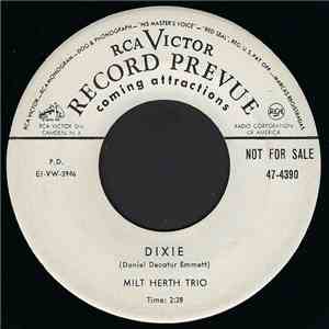 Milt Herth Trio - Dixie / Oh, She's Gone, Gone, Gone