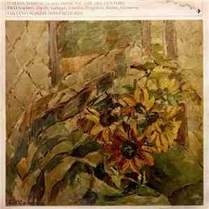 Luciano Sgrizzi, Pietro Scarlatti, Domenico Scarlatti, Domenico Zipoli, Baldassare Galuppi, Pietro Domenico Paradisi, Giovanni Battista Pergolesi, Giovanni Maria Placido Rutini, Domenico Cimarosa - Italian Harpsichord Music Of The 18th Century
