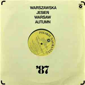 Various - Warszawska Jesień - 1987 - Warsaw Autumn Kronika Dźwiękowa - - Sound Chronicle