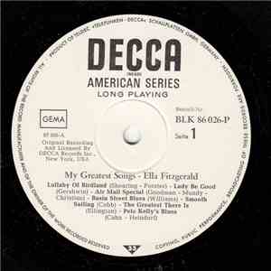 Ella Fitzgerald - My Greatest Songs