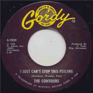 The Contours - I Just Can't Stop This Feeling / I Can't Help Loving You Baby