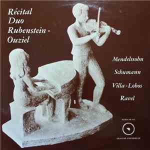 Various - Récital Duo Rubenstein-Ouzeil