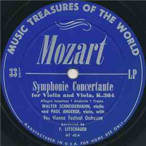 Mozart, Rachmaninoff - Symphonie Concertante, Rhapsody On A Theme By Paganini