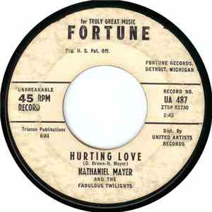 Nathaniel Mayer And The Fabulous Twilights - Hurting Love / Leave Me Alone