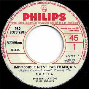 Sheila - Impossible N'est Pas Francais