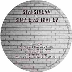 Starstream - Simple As That EP