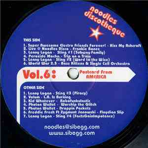 Various - Noodles Discotheque Vol. 6: Postcard From America
