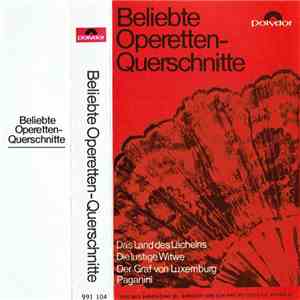 Großer Chor Und Operetten-Orchester Leitung Franz Marszalek - Beliebte Operetten-Querschnitte