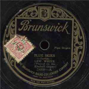 Lew White - Blue Skies / Honolulu Moon
