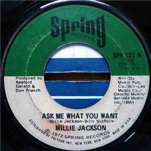 Millie Jackson - Ask Me What You Want / I Just Can't Stand It