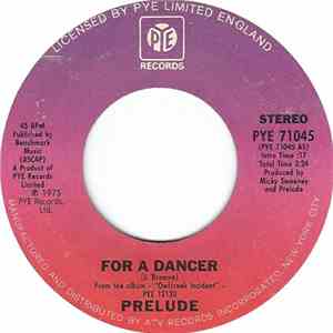 Prelude  - For A Dancer