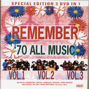 Various - Remember 70's Vol. 1, 2, 3.