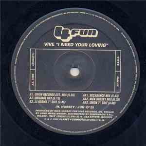 Vive  - I Need Your Loving