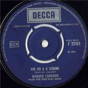 Jacques Loussier With The Trio Play Bach - Air On A G String