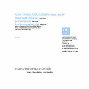 Ricky Flores & Raul Guerrero - Deep Light EP