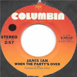 Janis Ian - When The Party's Over