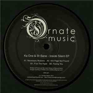 Ka One & St-Sene - Inside Silent EP