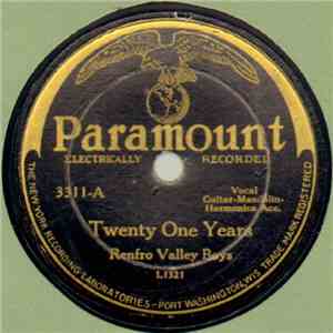 Renfro Valley Boys - Twenty One Years / I Wonder How The Folks Are At Home