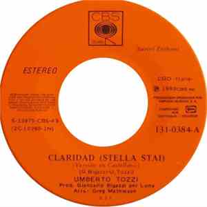 Umberto Tozzi - Claridad
