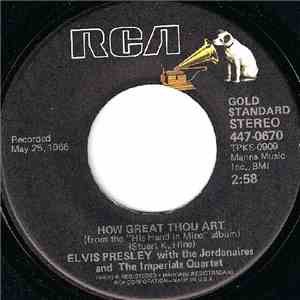 Elvis Presley With The Jordanaires - How Great Thou Art