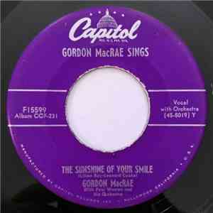 Gordon MacRae, Paul Weston And His Orchestra - Gordon MacRae Sings