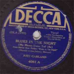 Judy Garland - Blues In The Night / The End Of The Rainbow