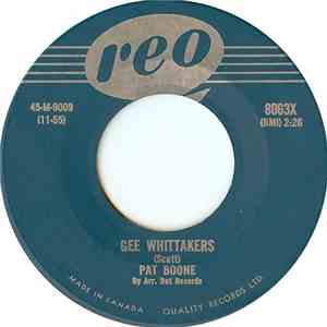 Pat Boone - Gee Whittakers!