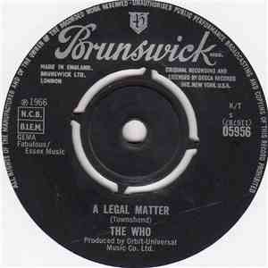 The Who - A Legal Matter