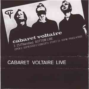 Cabaret Voltaire - Live Osaka Bottom Line 25.03.82