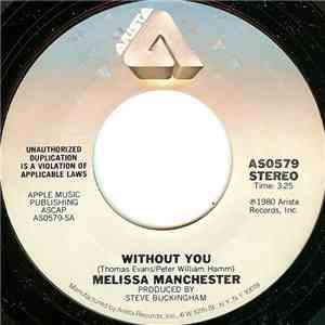 Melissa Manchester - Without You