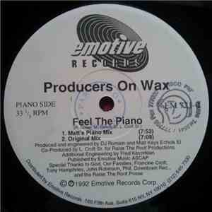 Producers On Wax - Feel The Piano / Let It Move You