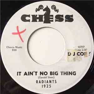 Radiants - It Ain't No Big Thing