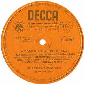 Frank Chacksfield Y Su Orquesta - Atardecer En Roma
