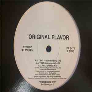 Original Flavor - All That
