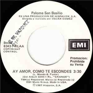 Paloma San Basilio - Ay Amor, Como Te Escondes