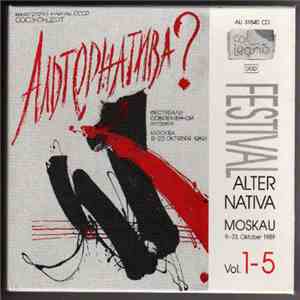 Various - Festival ALTERNATIVA Moskau 9.-23. Oktober 1989