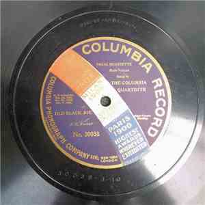 The Columbia Quartette - Old Black Joe