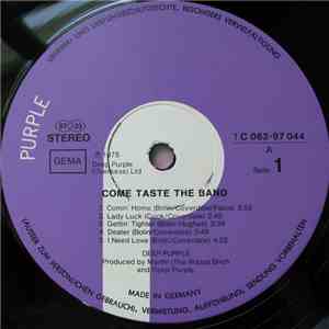 Deep Purple - Come Taste The Band